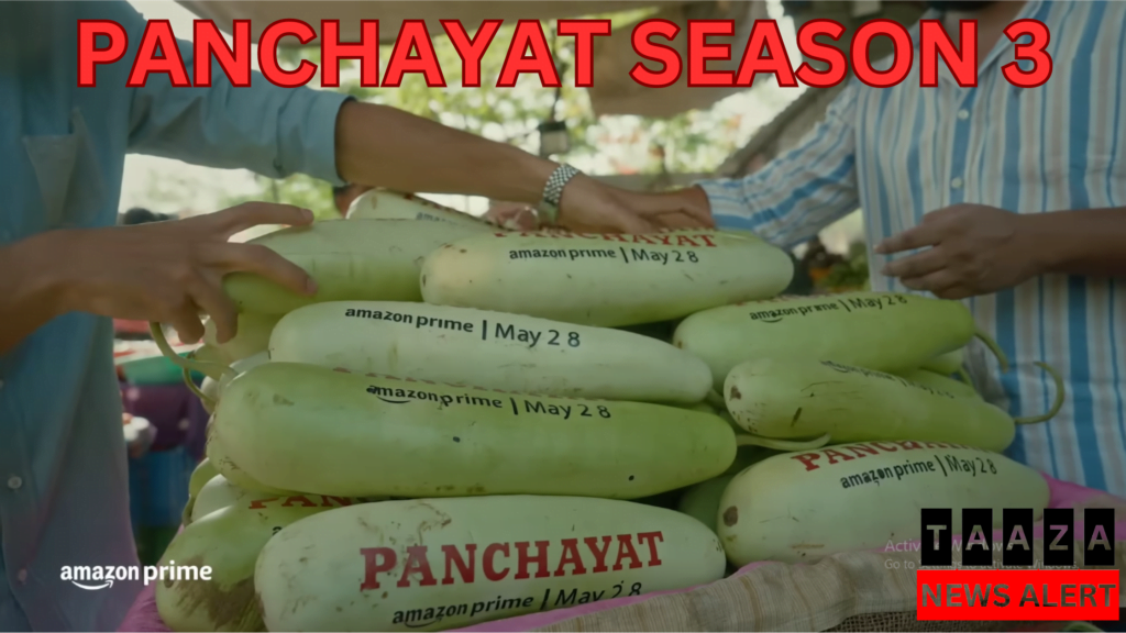 Panchayat Season 3 Release Date Revealed in Unique Vegetable Market Campaign